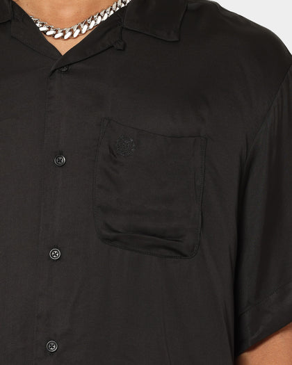 Honor The Gift Century Camp Button Up Shirt Black