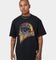 Mitchell & Ness Golden State Warriors Oversized Logo Short Sleeve Vintage T-Shirt Vintage Black