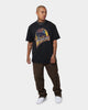 Mitchell & Ness Golden State Warriors Oversized Logo Short Sleeve Vintage T-Shirt Vintage Black