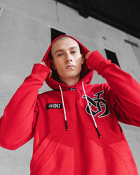 The Anti Order Antidote Hoodie Red/Black