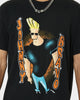 American Thrift X Johnny Bravo Man, I'm Pretty Vintage T-Shirt Black Wash