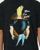 American Thrift X Johnny Bravo Man, I'm Pretty Vintage T-Shirt Black Wash