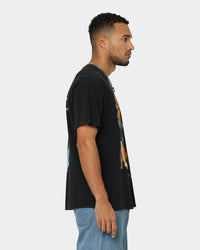 American Thrift X Johnny Bravo Man, I'm Pretty Vintage T-Shirt Black Wash