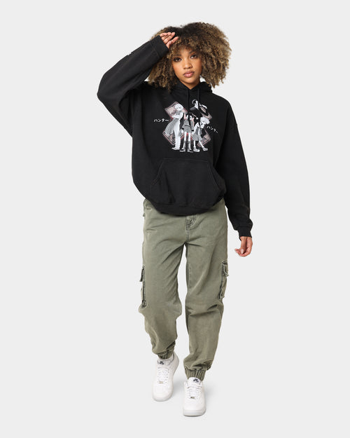Goat Crew X Hunter X Hunter Vintage Hoodie Black Wash