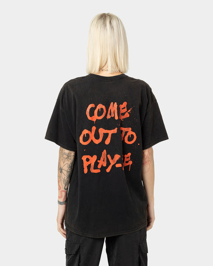 73Studio X The Warriors The Warriors Vintage T-Shirt Black Wash