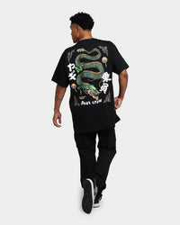 Goat Crew Sleeping Dragons T-Shirt Black
