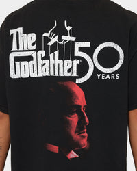 American Thrift X The Godfather The Godfather Movie Vintage T-Shirt Black Wash