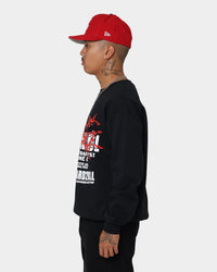 Rats Get Fat Pest Control Crewneck Black