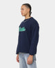 Guess Originals Go Collegiate Crewneck Blackened Blue