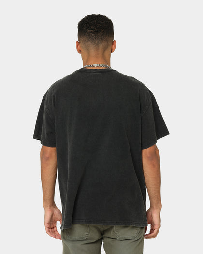 Goat Crew X Stranger Things Metal Vintage T-Shirt Vintage Black