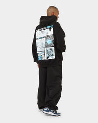 Goat Crew X Gyo Gyo Vintage Hoodie Washed Black