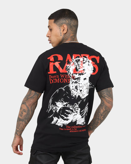 Rats Get Fat Down With My Demons T-Shirt Black