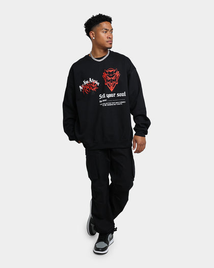 Rats Get Fat Sell Your Soul Crewneck Black
