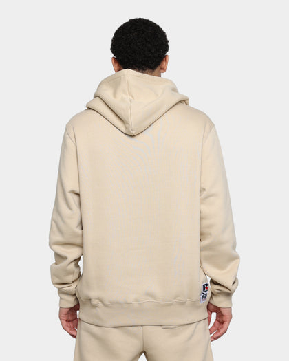Russell Athletic Boucle Fleece Hoodie Stone
