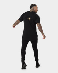 Saint Morta Bird Of Prey Lafayette T-Shirt Black/Gold