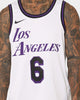 Nike LeBron James Los Angeles Lakers #6 City Edition Nike Dri-FIT NBA Swingman Jersey White