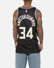 Nike Milwaukee Bucks Giannis Antetokounmpo Statement Edition Dri-FIT NBA Swingman Jersey Black