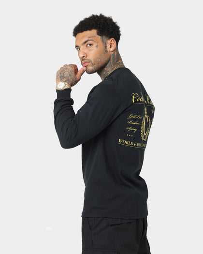 Culture Kings CK Long Sleeve Tee Black