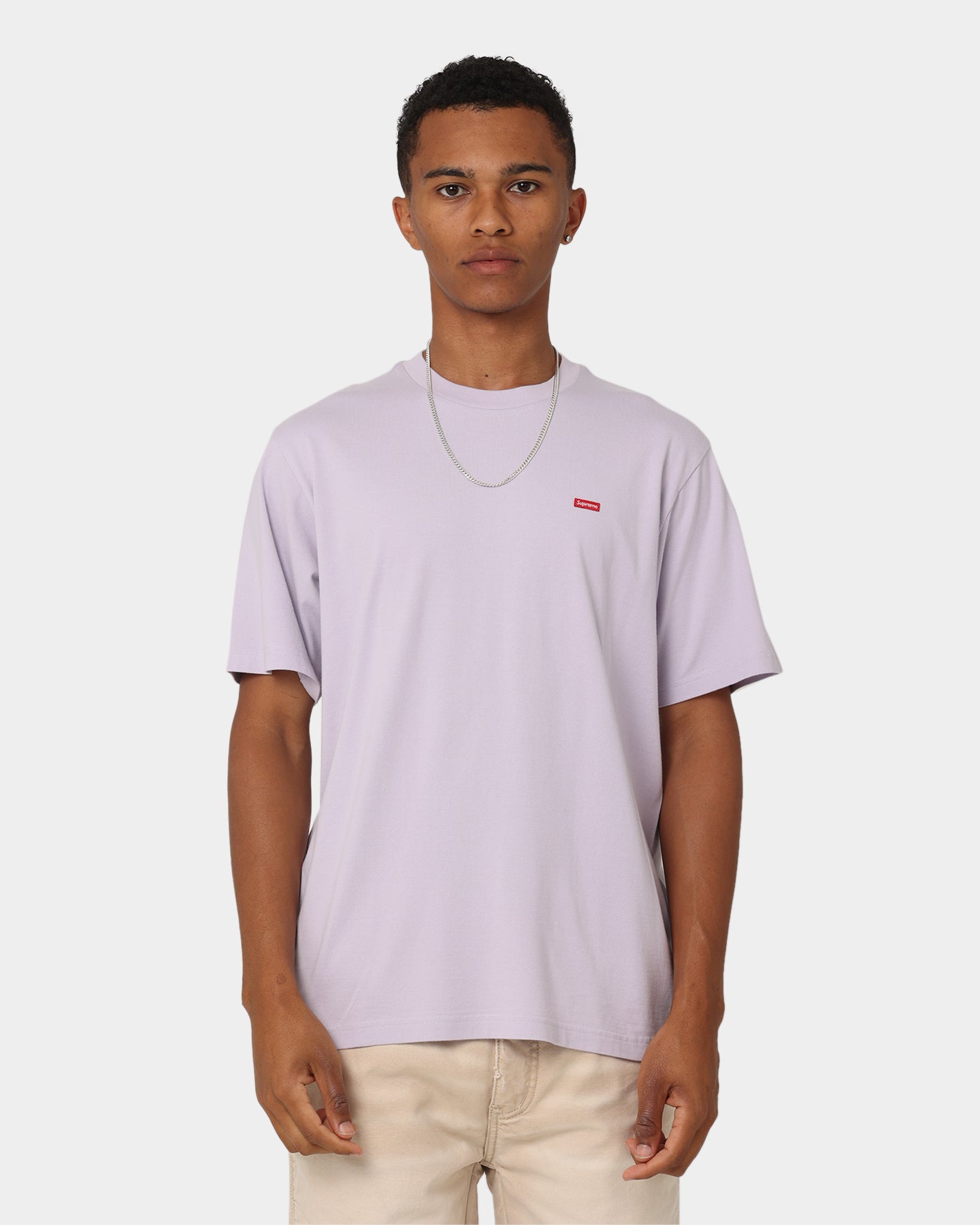 Supreme Small Box T-Shirt Lavendar | Culture Kings