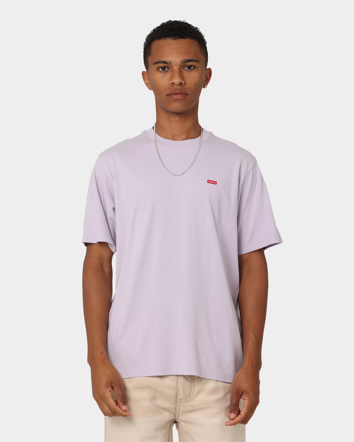 Supreme Small Box T-Shirt Lavendar | Culture Kings