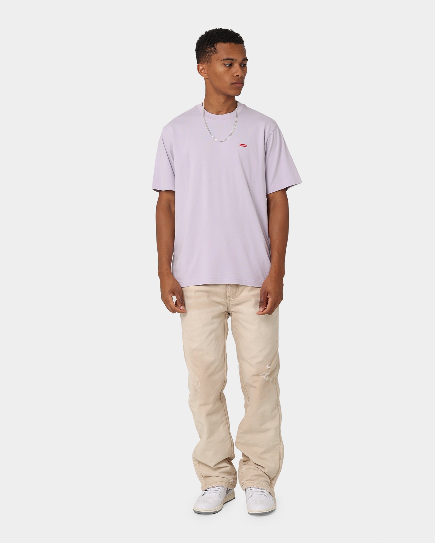 Supreme Small Box T-Shirt Lavendar | Culture Kings