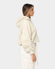 Calvin Klein Women's Polar Fleece Hoodie Eggshell
