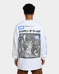 Goat Crew x Batman Batman The World Japan Long Sleeve T-Shirt White
