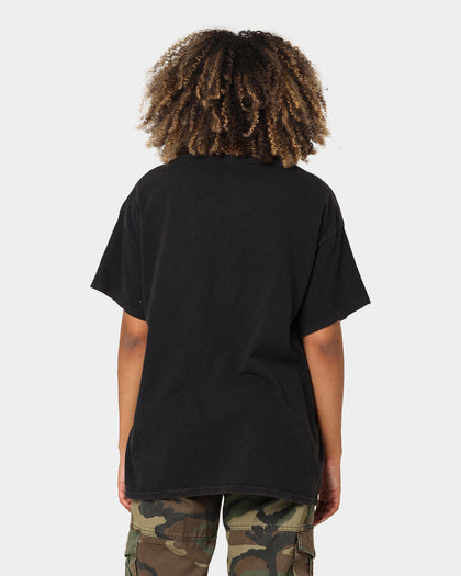 Goat Crew Goat Crew X Stranger Things Hellfire Club Vintage T-Shirt Washed Black