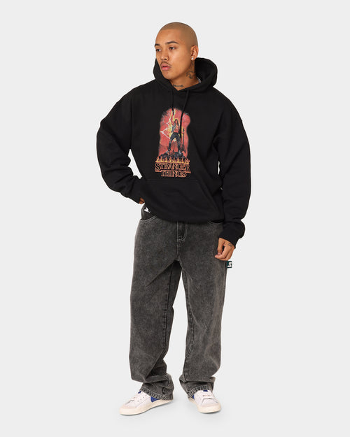 Goat Crew X Stranger Things Metal Hoodie Black