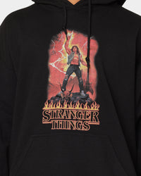 Goat Crew X Stranger Things Metal Hoodie Black