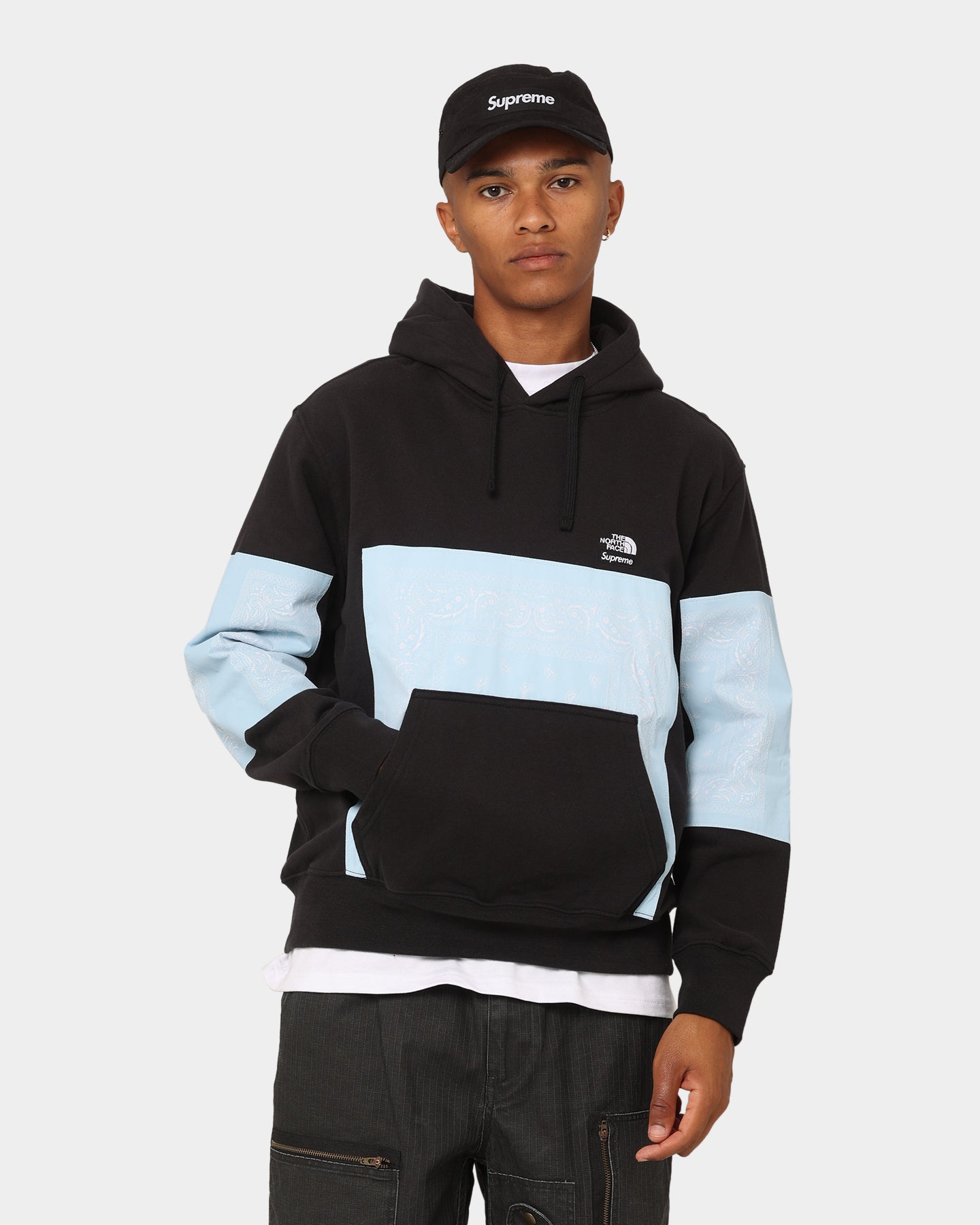 SUPREME×THE NORTH FACE TrekkingBandana Supreme X The North Face Trek Bandana Hoodie Black | Culture Kings