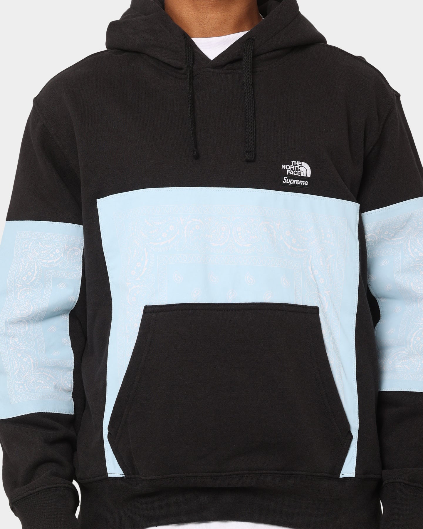 Supreme X The North Face Trek Bandana Hoodie Black | Culture Kings