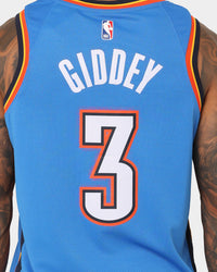 Nike Josh Giddey Oklahoma City Thunder Icon Edition 2022/23 Nike Dri-FIT NBA Swingman Jersey Signal Blue