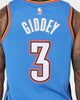 Nike Josh Giddey Oklahoma City Thunder Icon Edition 2022/23 Nike Dri-FIT NBA Swingman Jersey Signal Blue