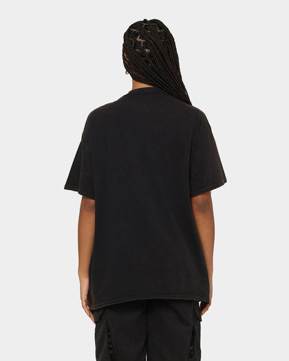 Goat Crew X Muhammad Ali Ringer Vintage T-Shirt Black Wash