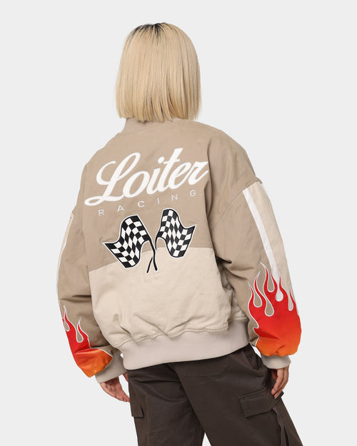 Loiter Daytona Motor Jacket Beige