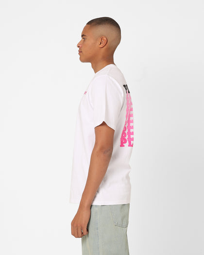 Playboy Stack Blend T-Shirt White/Pink