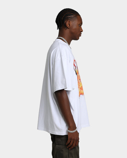 Students Golf Front 9 Fire T-Shirt White