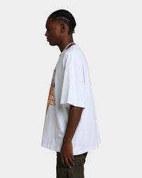 Students Golf Front 9 Fire T-Shirt White