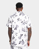 XXIII Milo Floral Button Up Shirt White