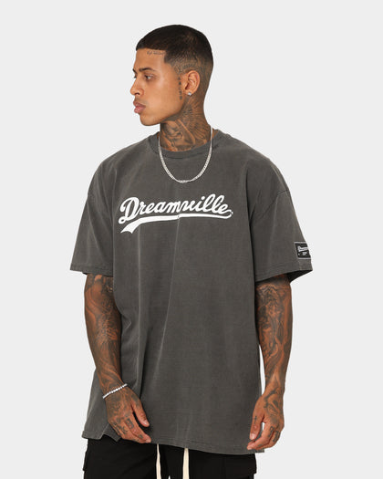 Dreamville Dreamville Logo Vintage T-Shirt Washed Black