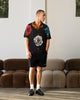 Carré Rose Bunch Button Up Shirt Black