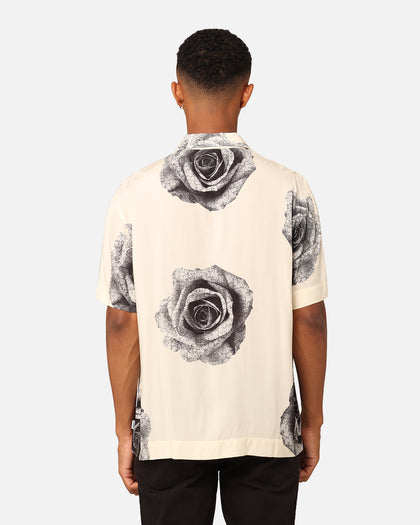 Carré Rose Bunch Button Up Shirt Off White