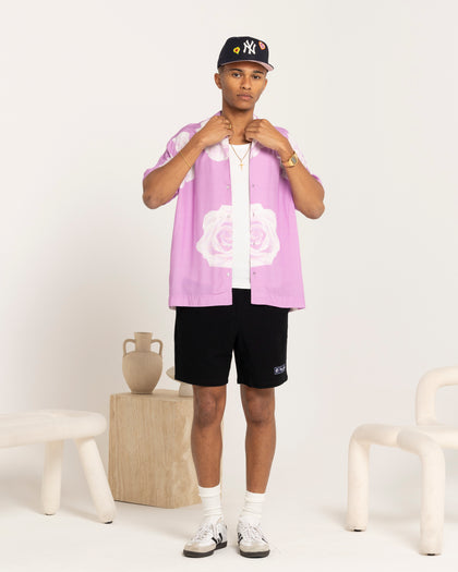 Carré Rose Bunch Button Up Shirt Pastel Purple