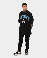 Saint Morta Members Club Boxy T-Shirt Black/Blue