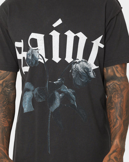 Saint Morta True Love Lafayette Vintage T-Shirt Vintage Black