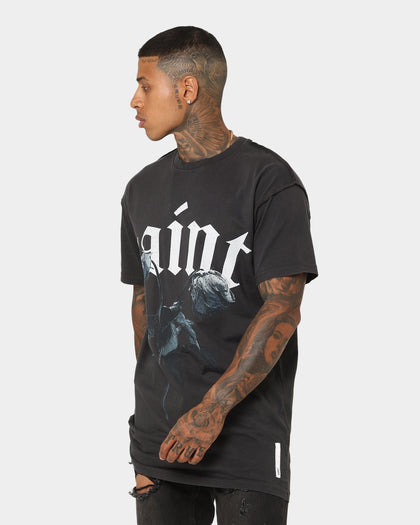 Saint Morta True Love Lafayette Vintage T-Shirt Vintage Black