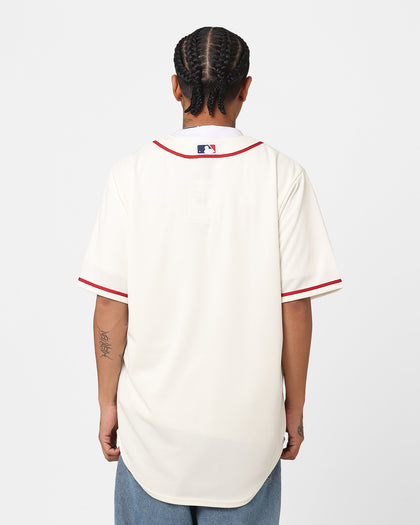 Nike St. Louis Cardinals Official Replica Alternative Jersey Pro Cream