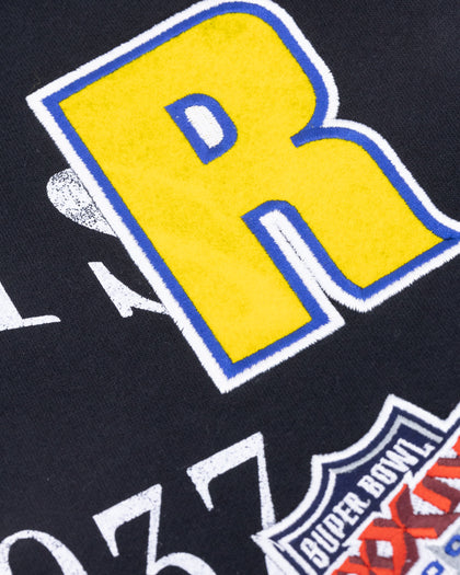 Mitchell & Ness Los Angeles Rams Touchline Hoodie Faded Black