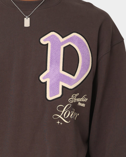 Loiter Paradise Crewneck Off Black